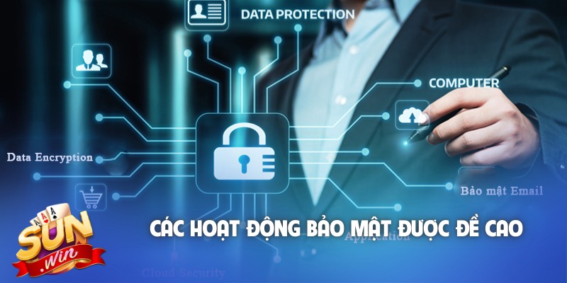 Các hoạt động bảo mật được đề cao