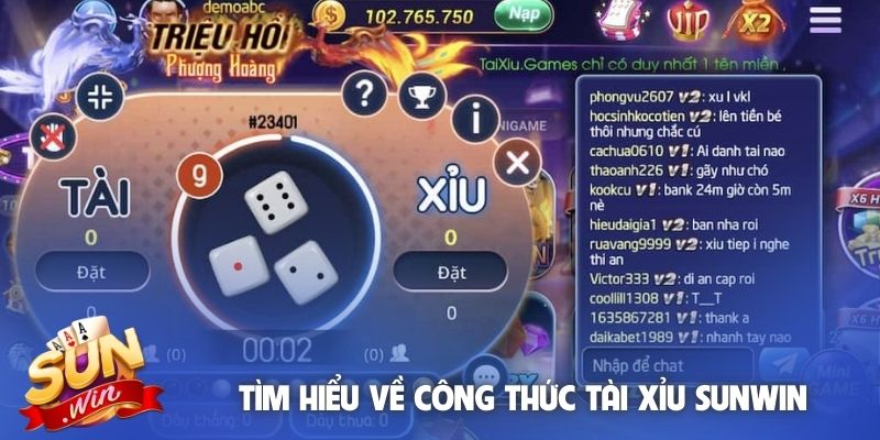 Tìm hiểu về công thức Tài Xỉu Sunwin